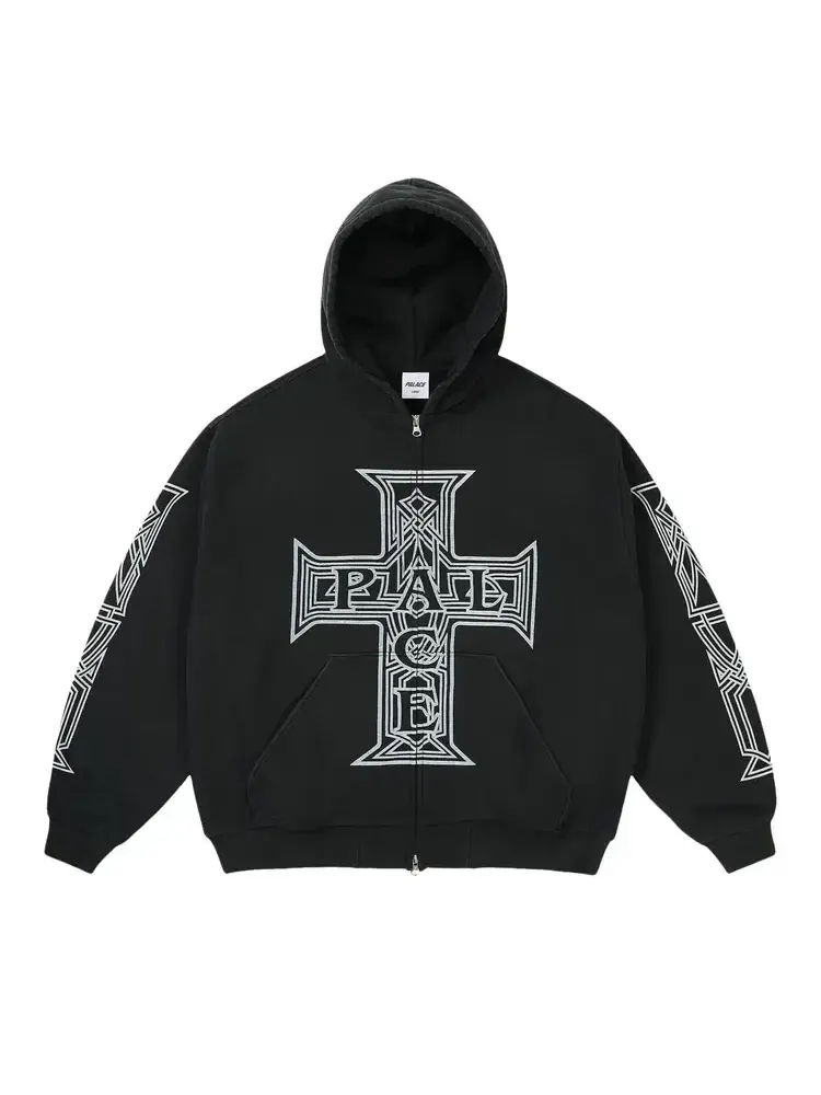 Толстовка Palace Y So Cross — изображение 1 из 1, черный