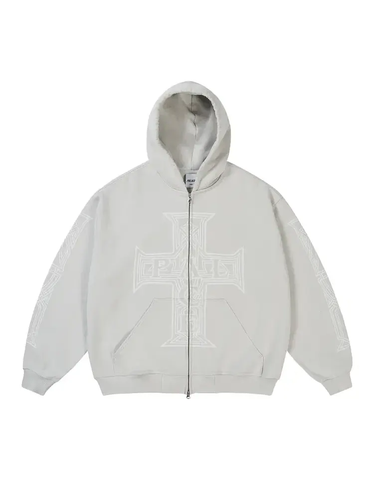 Толстовка Palace Y So Cross Pigment — изображение 1 из 1, серый