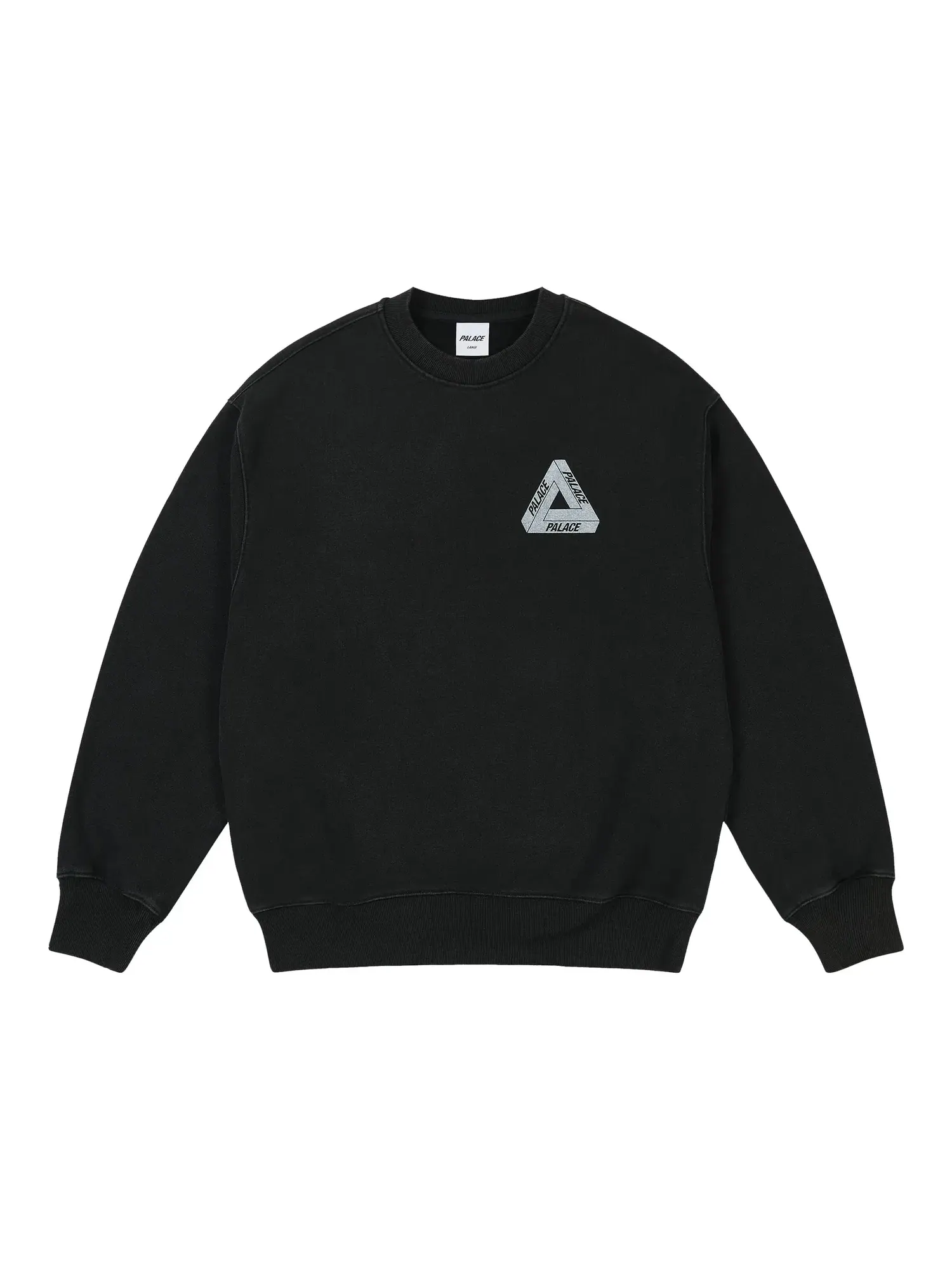 Футболка Palace Pigment Tri Crew — изображение 1 из 2, черный