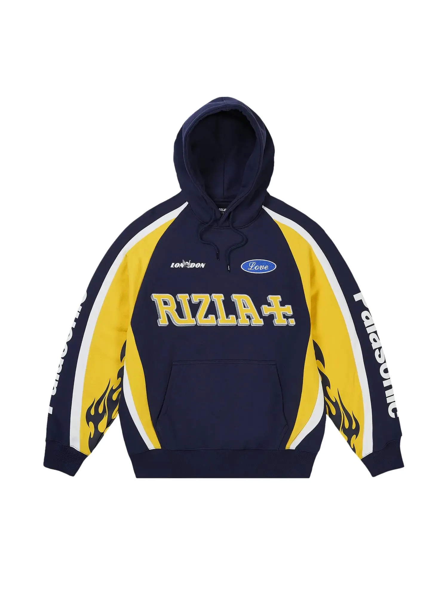 Худи Palace Rizla — изображение 1 из 2, темно-синий