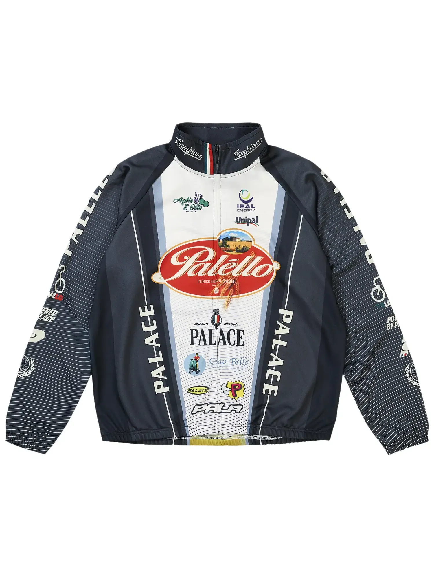 Велосипедная куртка Palace Palello на молнии — изображение 1 из 2, черный