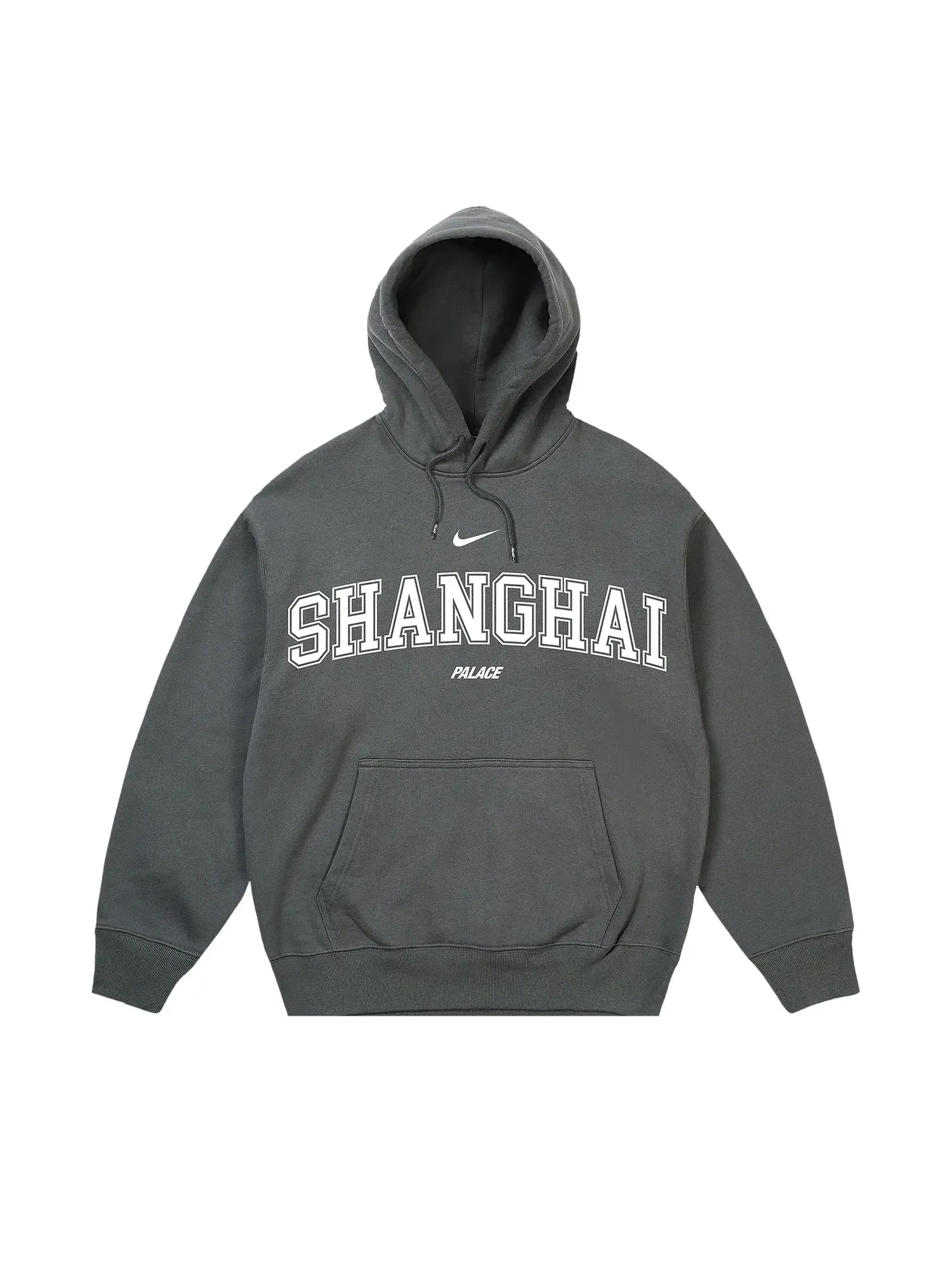 Худи Palace x Nike Shop Hood — изображение 1 из 1, серый