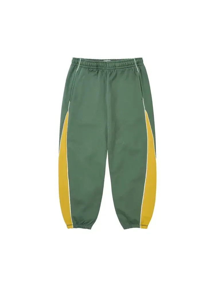 Спортивные брюки Palace Courtside Jogger цвета «яркий зеленый/солнечно-желтый» — изображение 1 из 2