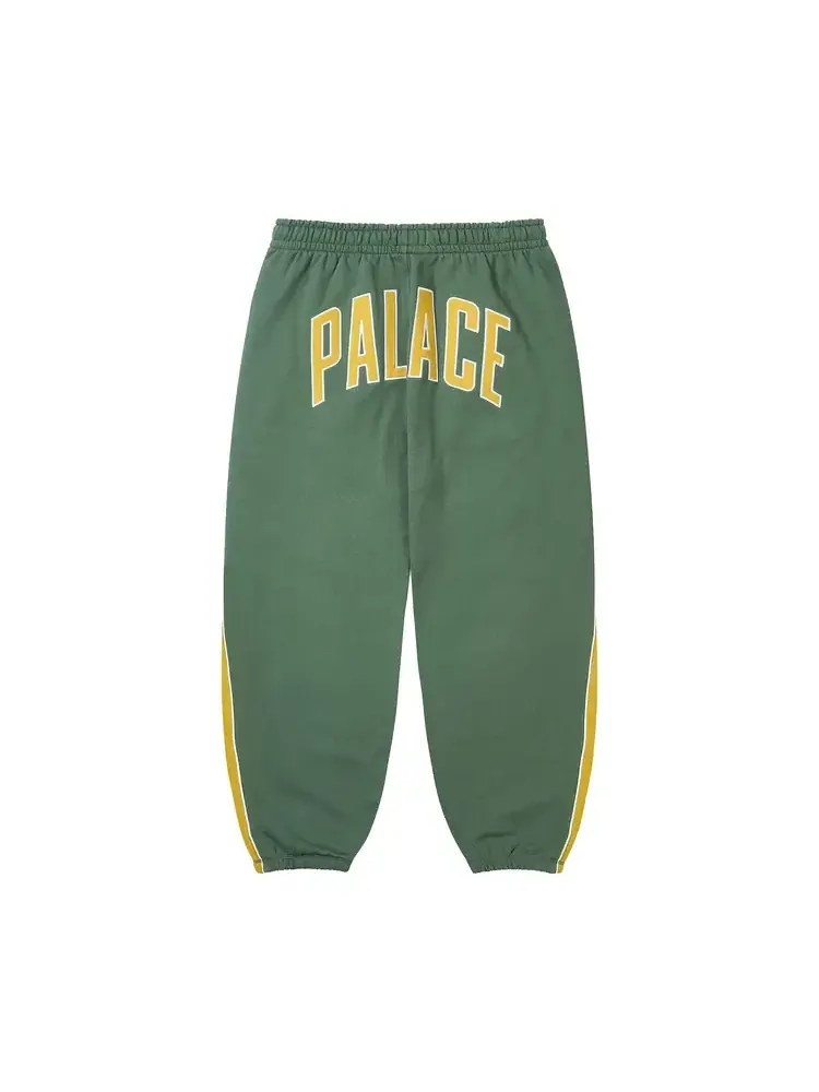 Спортивные брюки Palace Courtside Jogger цвета «яркий зеленый/солнечно-желтый» — изображение 2 из 2