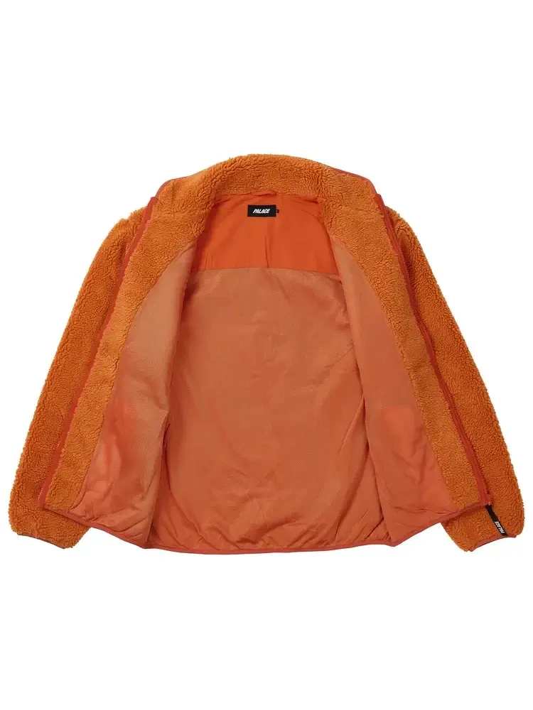 Флисовая куртка Palace Indoor Funnel Fleece 'Orange' — изображение 2 из 3, оранжевый