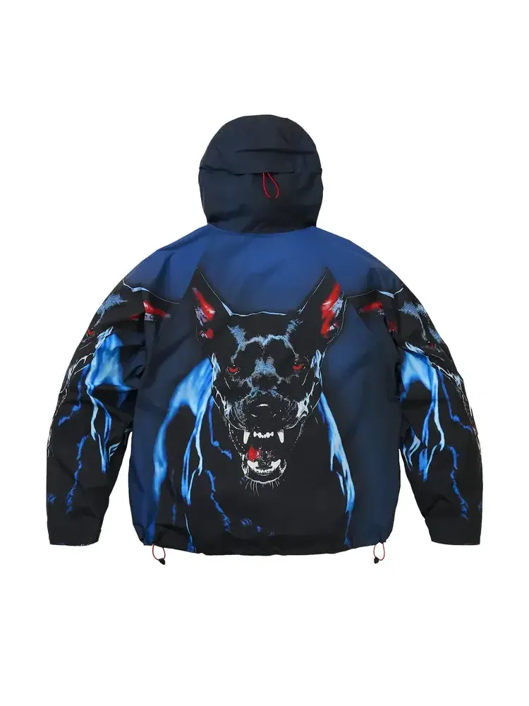 Куртка Palace GORE-TEX 2l P-Tek с принтом K-Nin — изображение 4 из 4, синий