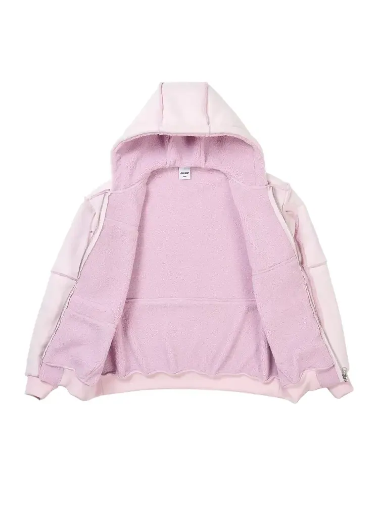 Куртка Palace Patch Me Up из овчины — изображение 2 из 3, розовый
