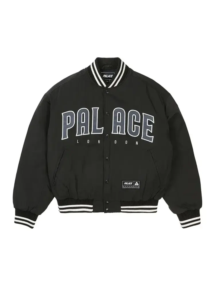 Атласная куртка Palace Satin The Park Jacket — изображение 1 из 3, черный
