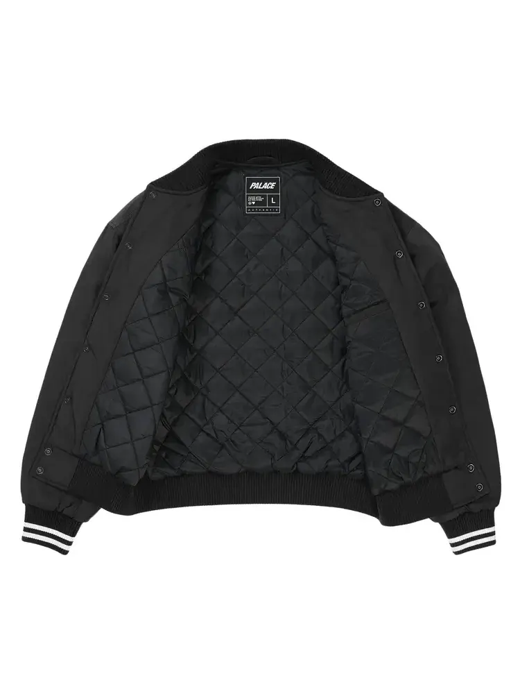 Атласная куртка Palace Satin The Park Jacket — изображение 2 из 3, черный