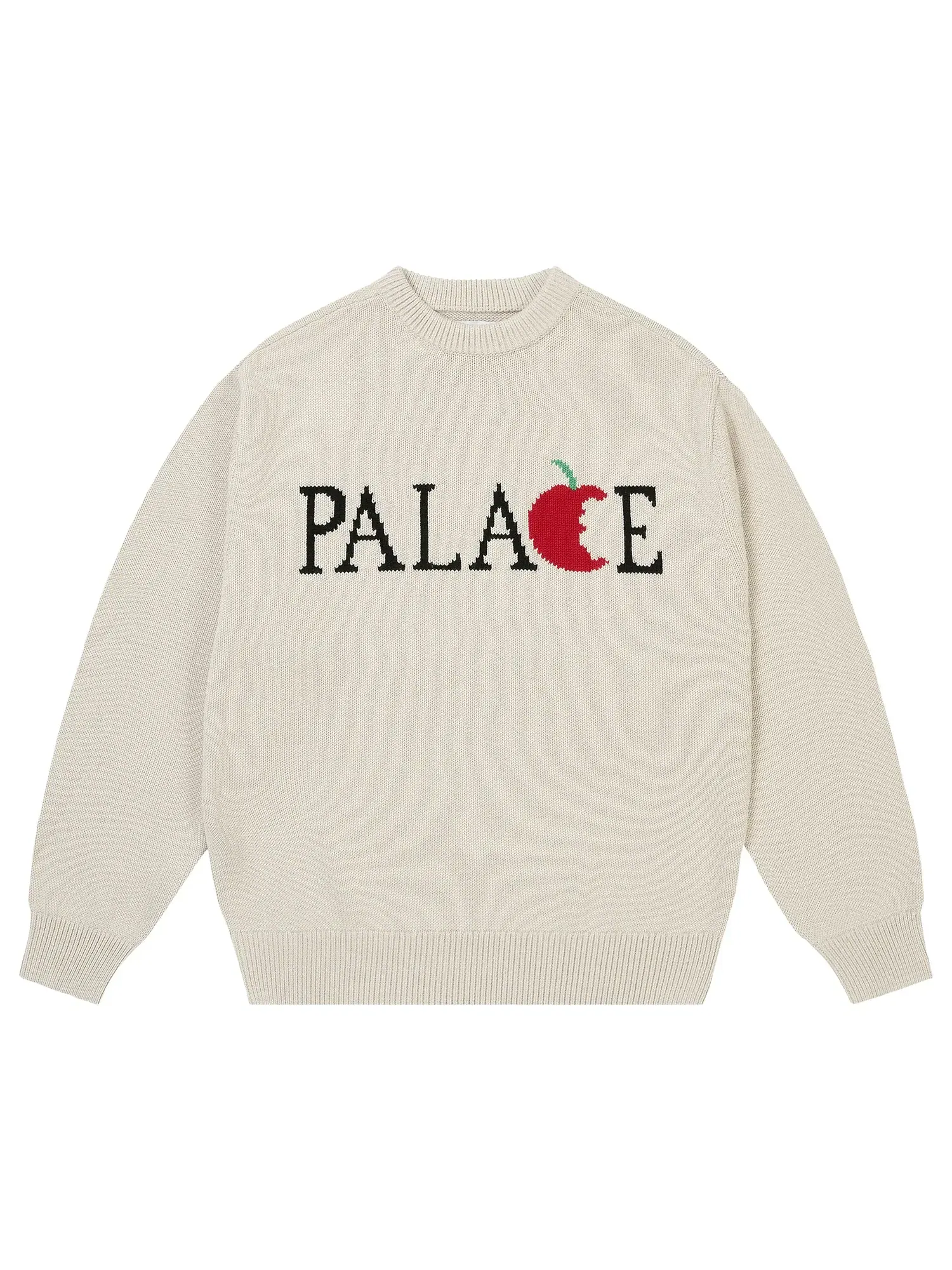 Вязаный свитер Palace Big Apple — изображение 1 из 1, белый
