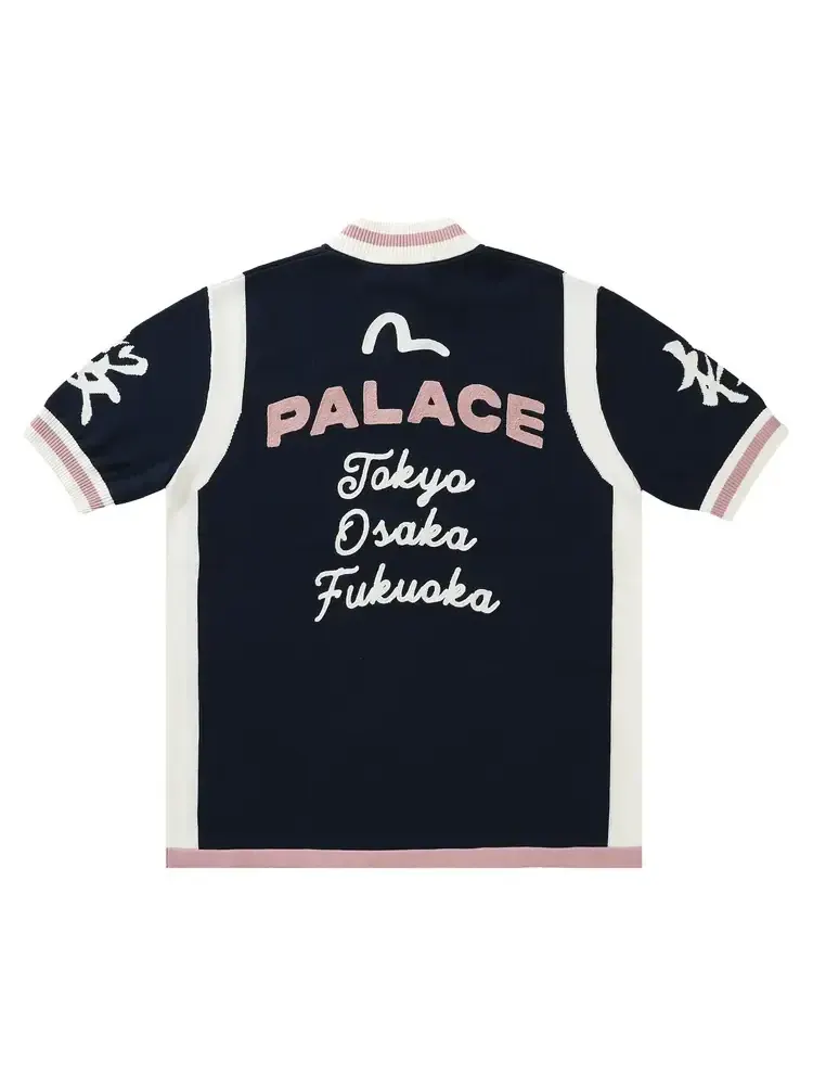 Вязаный велосипед Palace x Evisu Cycle Knit 'Navy' — изображение 2 из 2, синий