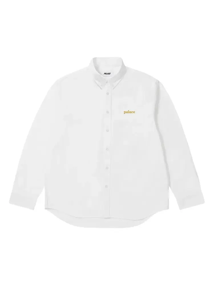 Рубашки Palace Oxford Shirt 'White' — изображение 1 из 2, белый