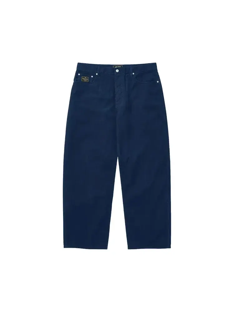 Джинсы Palace Baggy Cord P90 'Navy' — изображение 1 из 2, синий