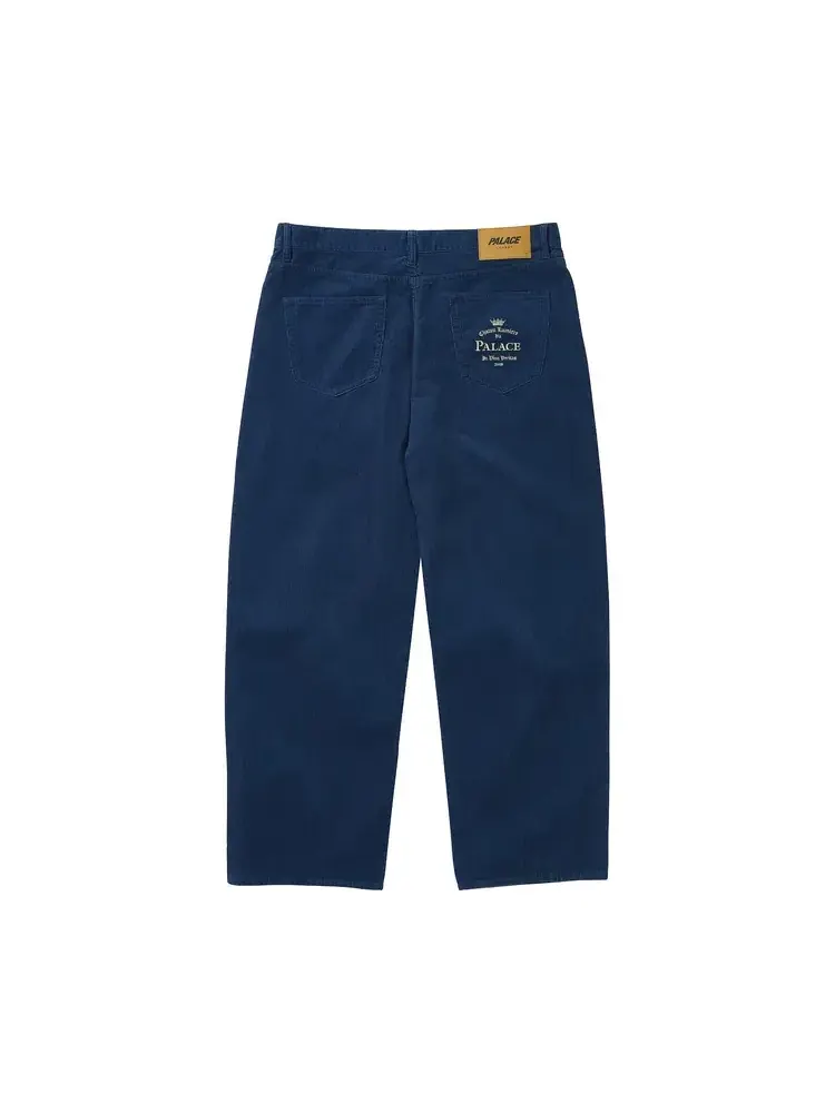Джинсы Palace Baggy Cord P90 'Navy' — изображение 2 из 2, синий