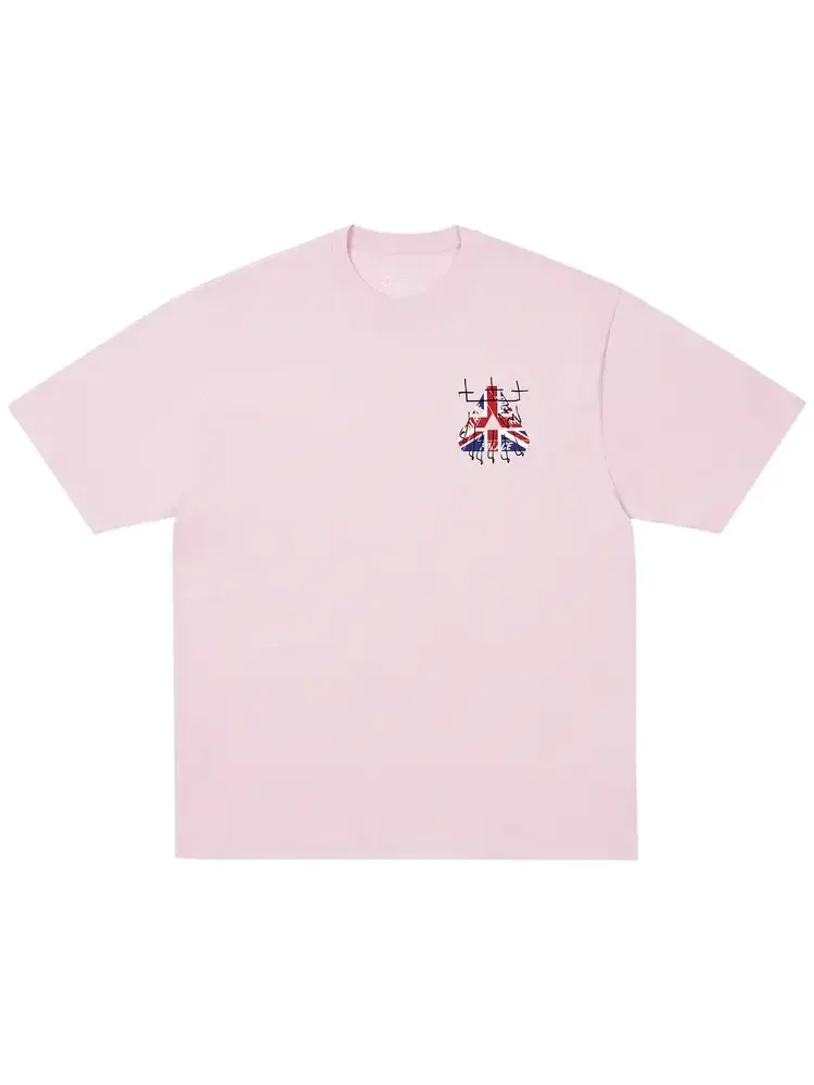 Футболка Palace King Tri T-Shirt 'Sweet Pink' — изображение 1 из 2, розовый
