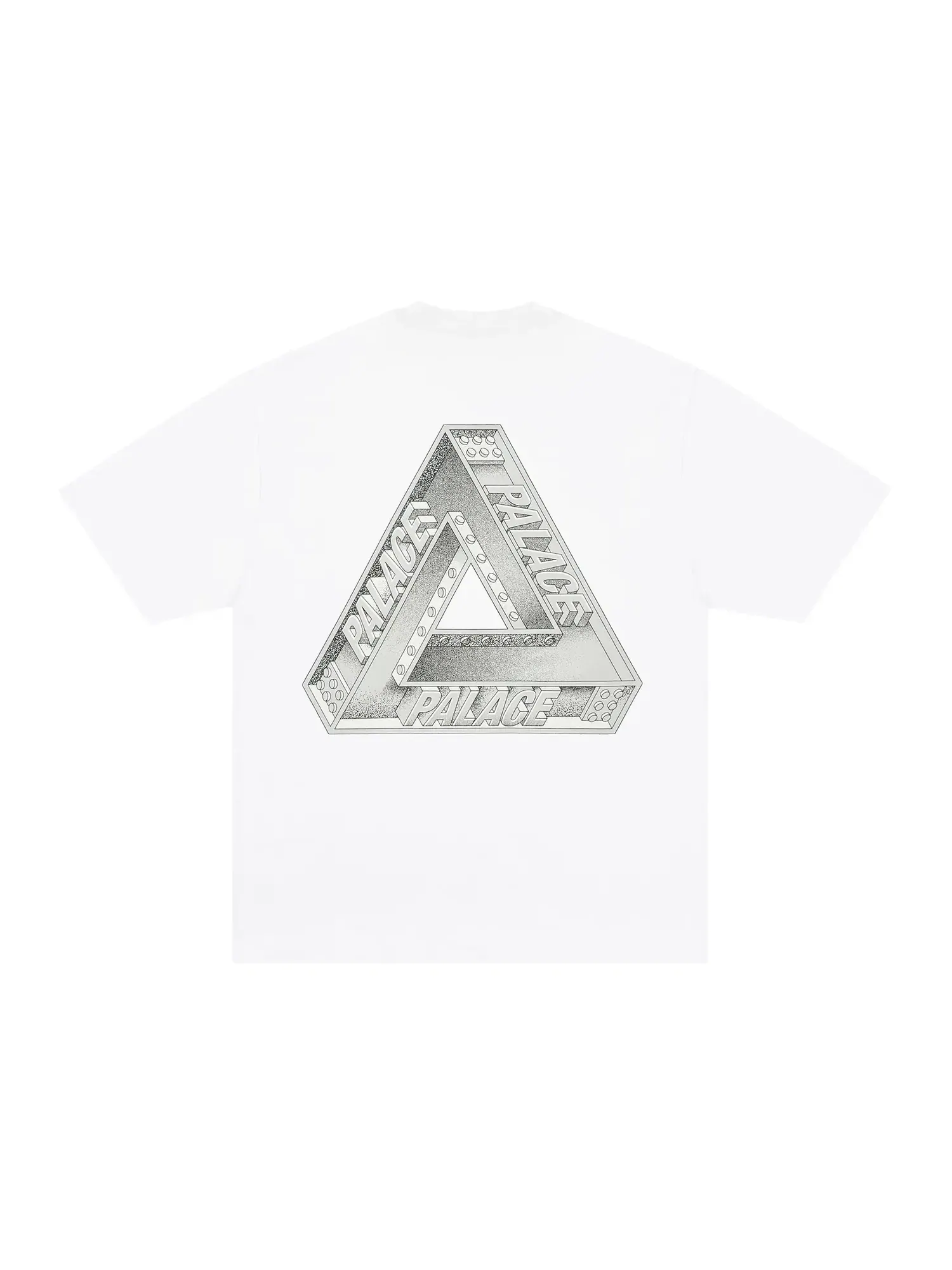 Футболка Palace Tri Girders — изображение 2 из 2, белый