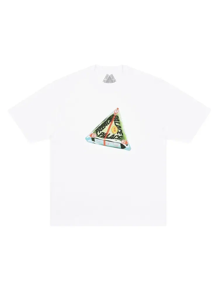 Футболка Palace Tri-Onigiri — изображение 1 из 1, белый