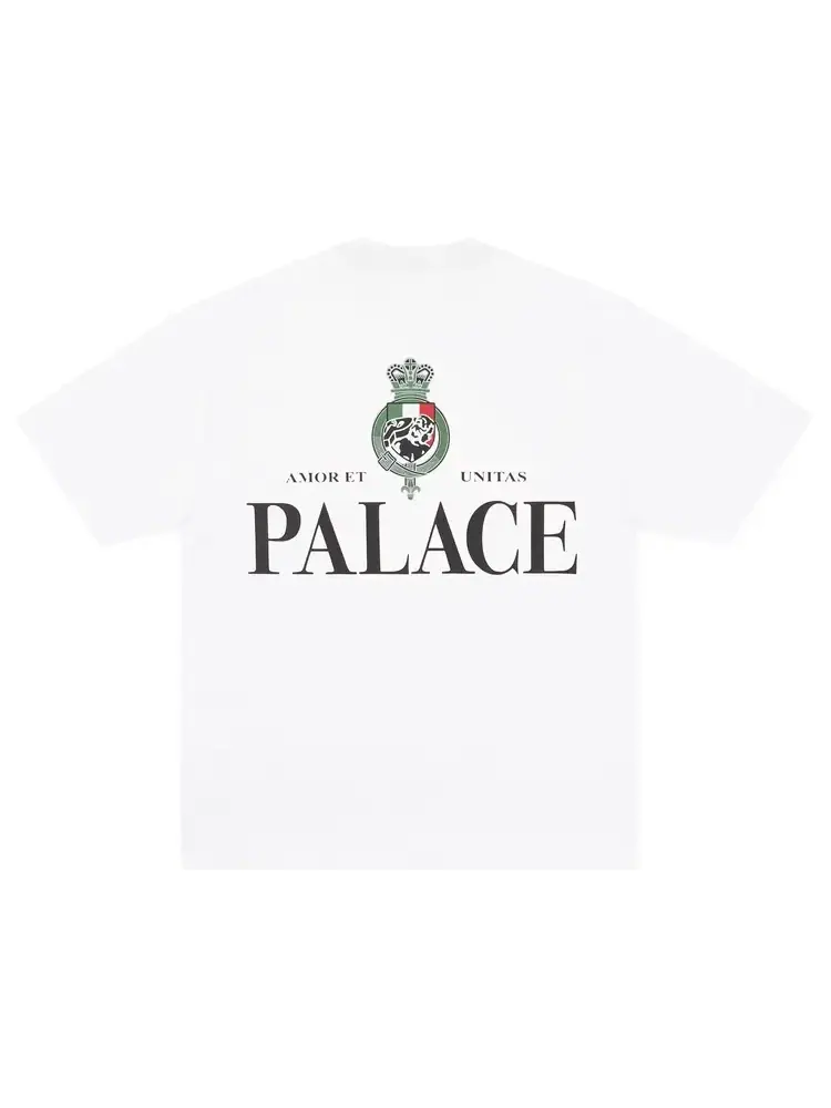 Футболка Palace Heavy Crest — изображение 2 из 2, белый
