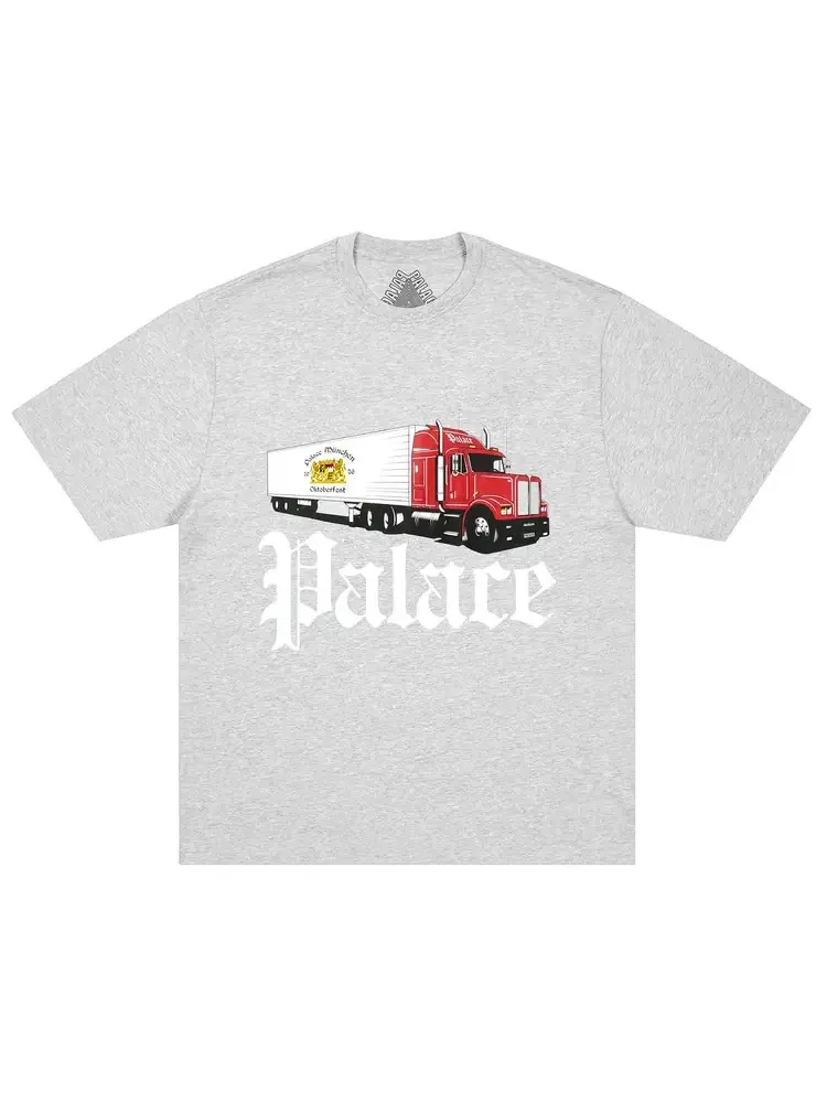 Футболка Palace Truck Off — изображение 1 из 1, серый