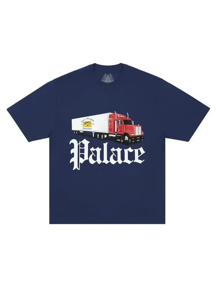 Футболка Palace Truck Off — изображение 1 из 1, синий