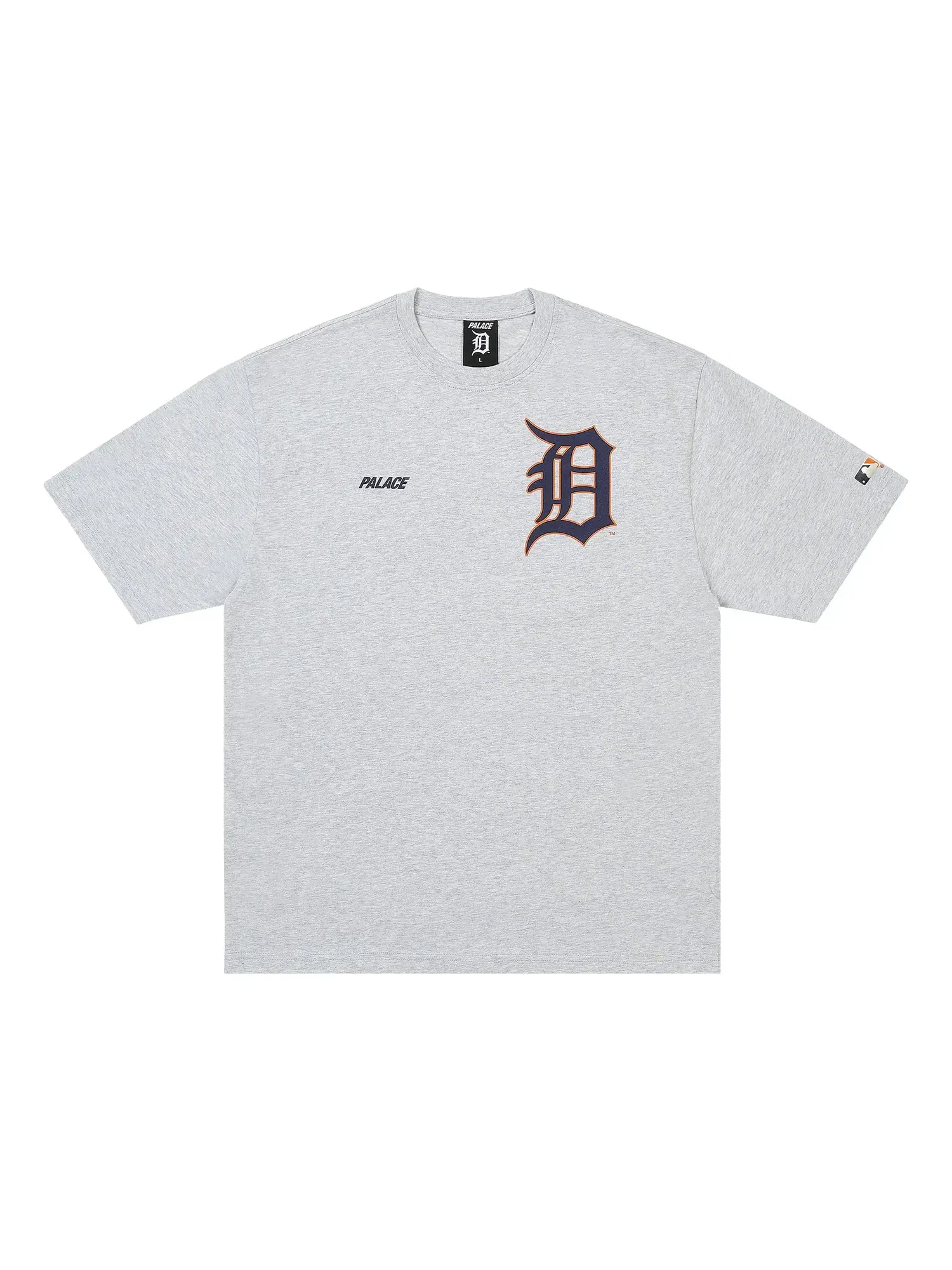 Футболка Palace x Detroit Tigers — изображение 1 из 2, серый