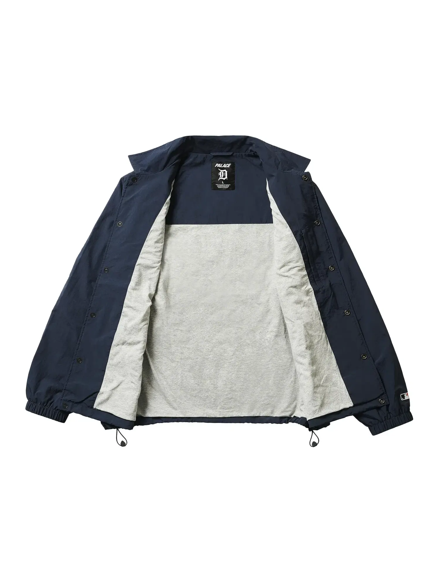 Куртка Palace x Detroit Tigers Coach Jacket — изображение 2 из 3, темно-синий
