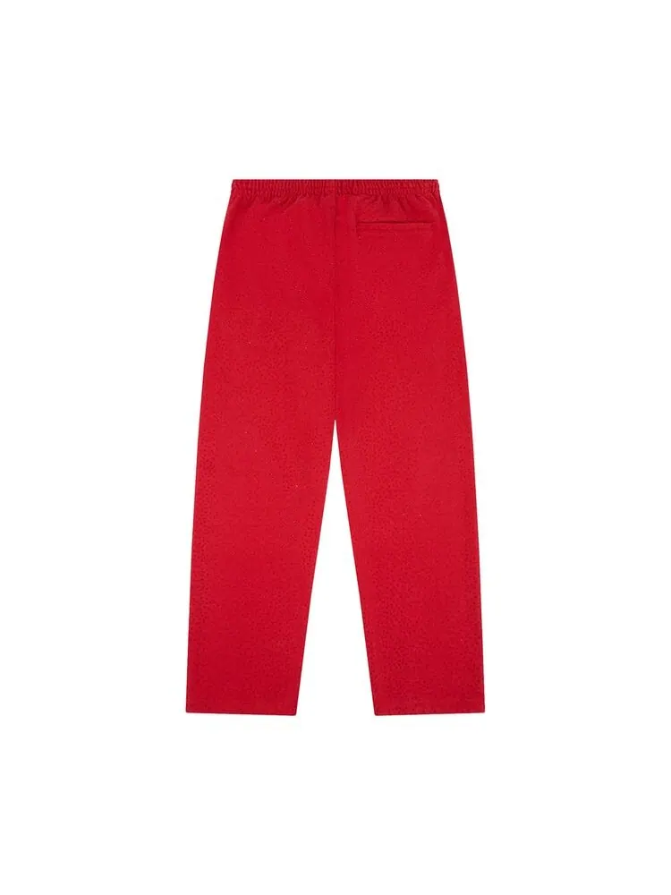 Спортивные брюки Sp5der VVS Sweatpant Red — изображение 2 из 2, красный