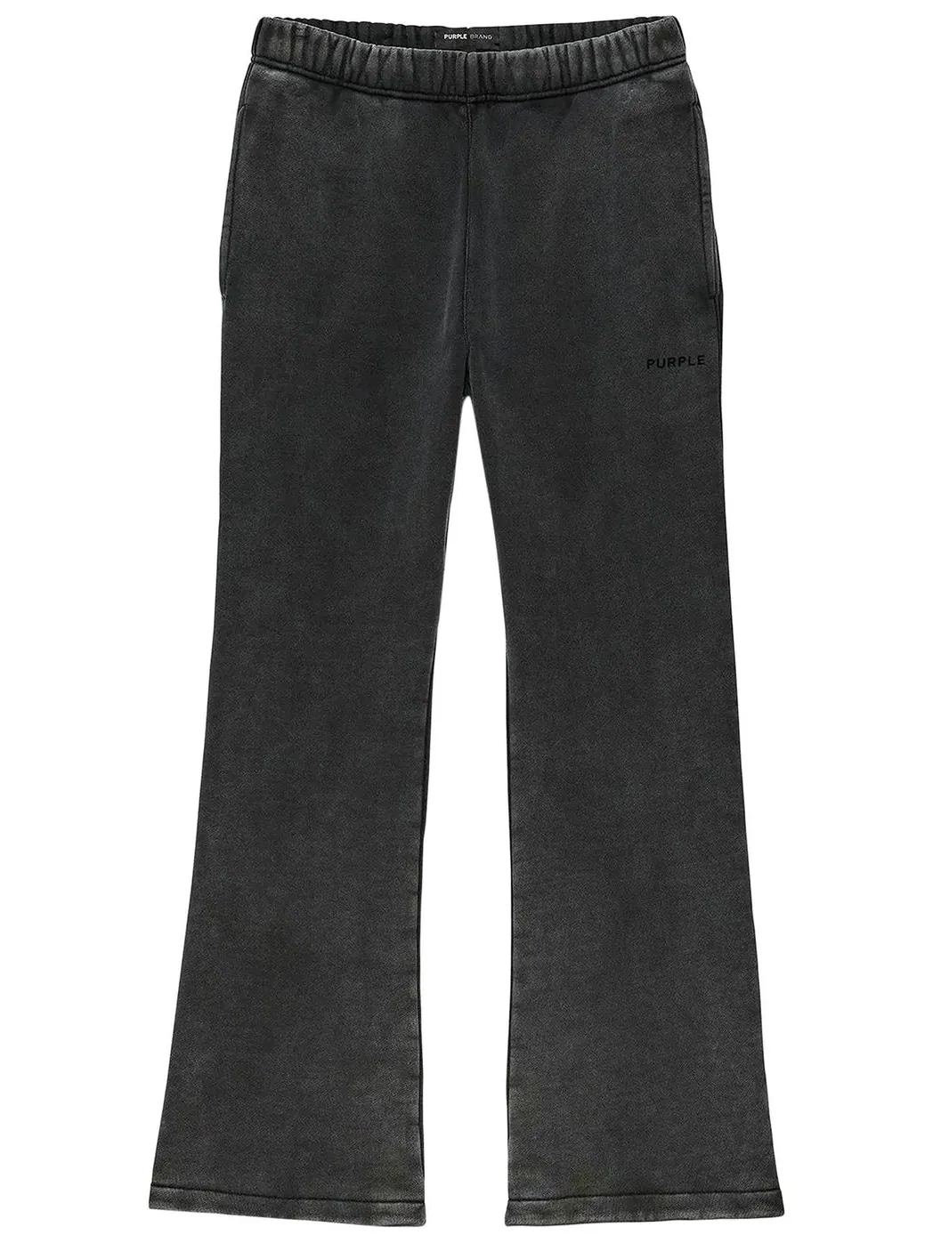 Расклешенные флисовые брюки PURPLE BRAND
