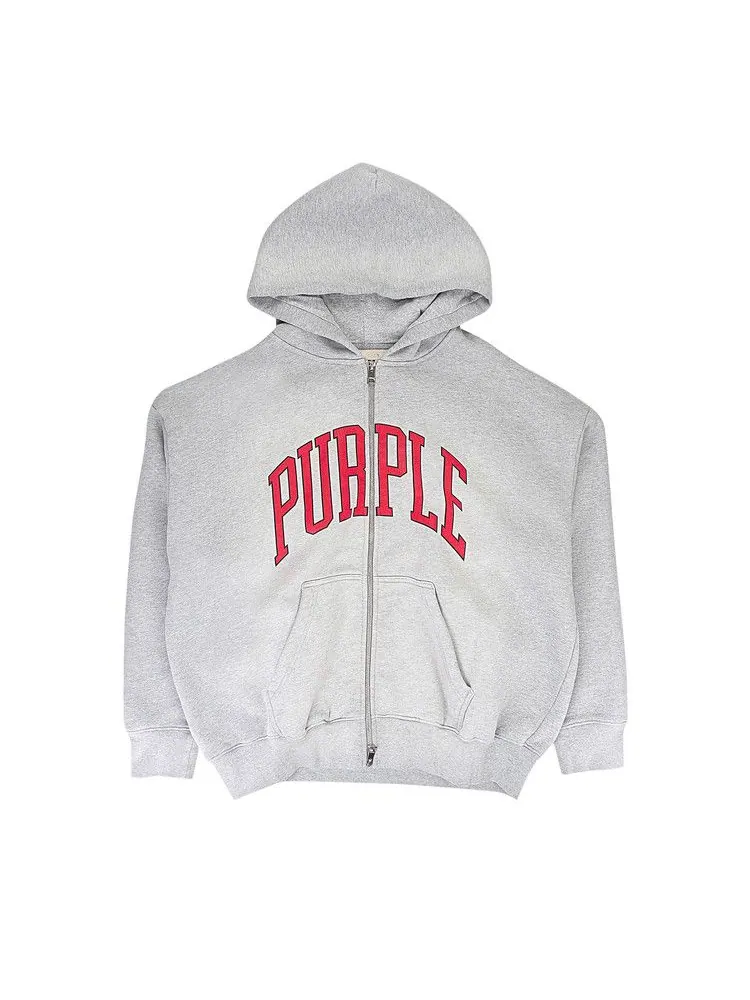 Худи PURPLE BRAND Collegiate Zip Up Hoodie