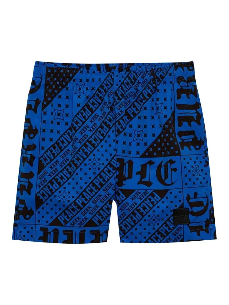 Шорты PURPLE BRAND Flag Bandana All Around Shorts