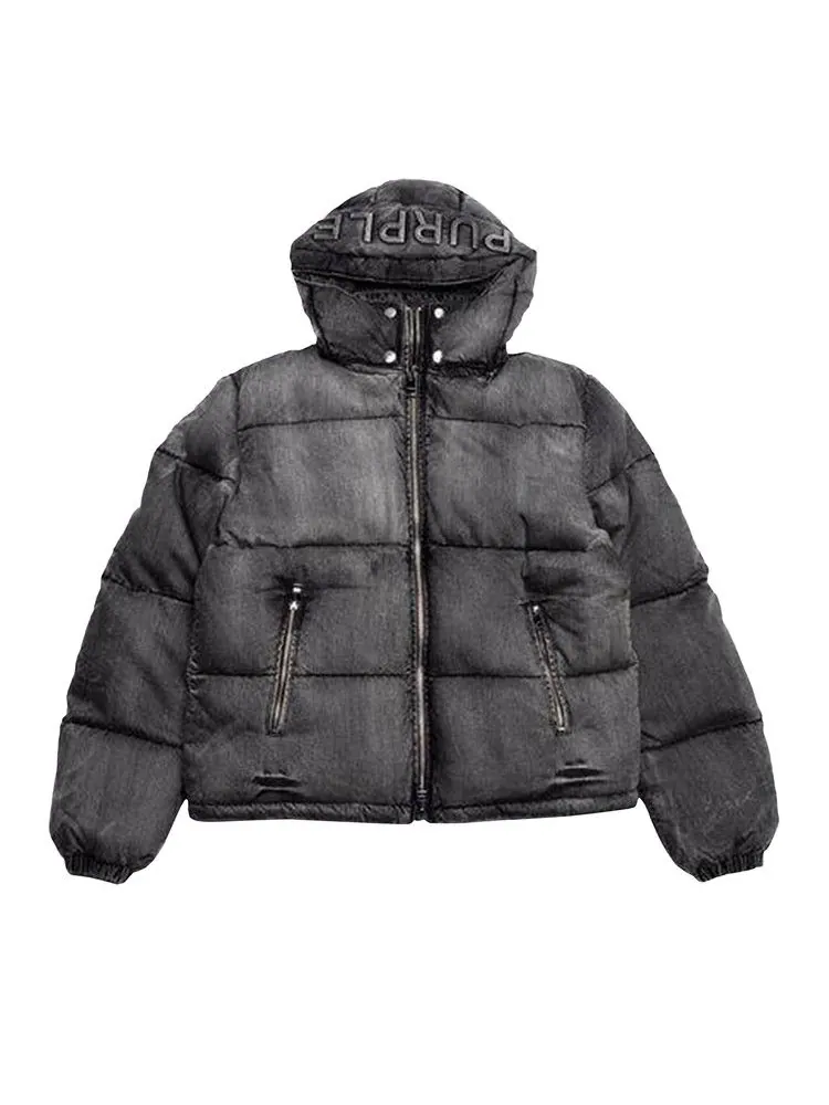 Куртка PURPLE BRAND Denim Puffer Jacket