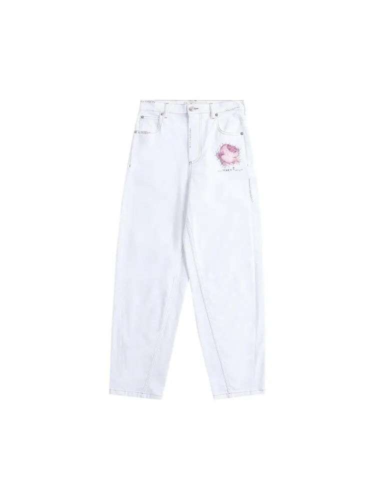 Брюки Marni Trousers — изображение 1 из 2, белый