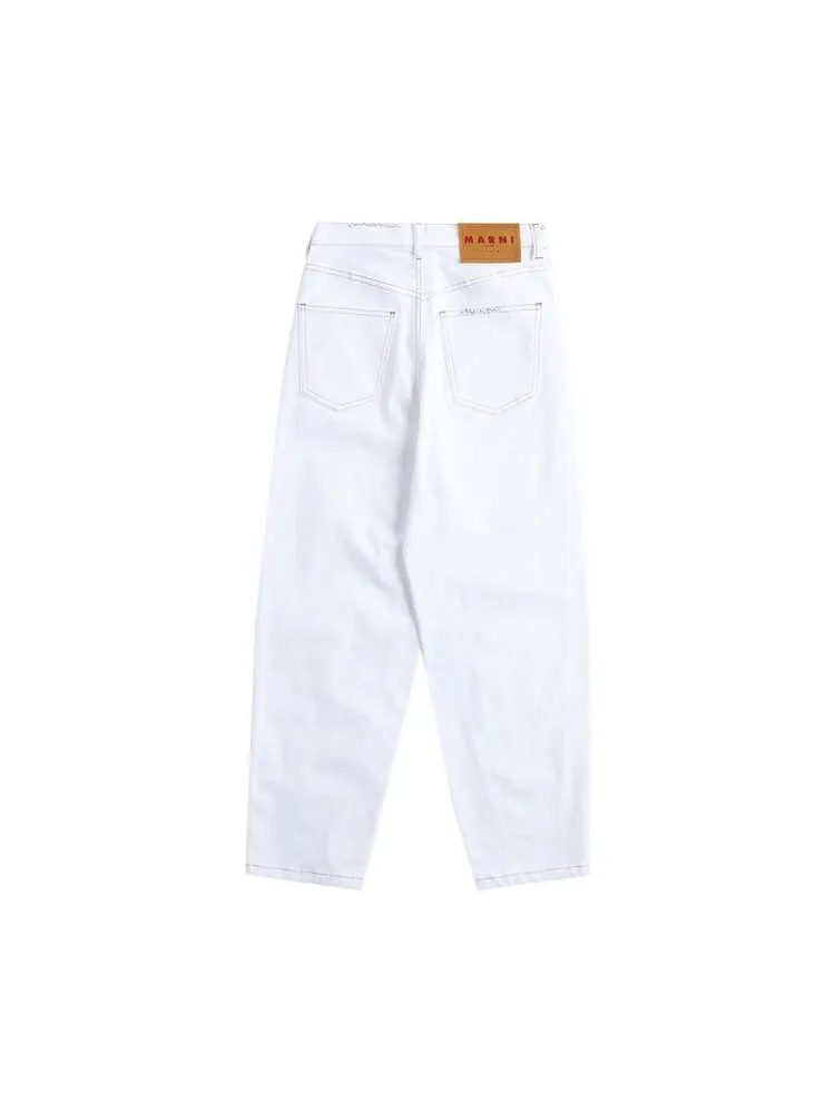Брюки Marni Trousers — изображение 2 из 2, белый
