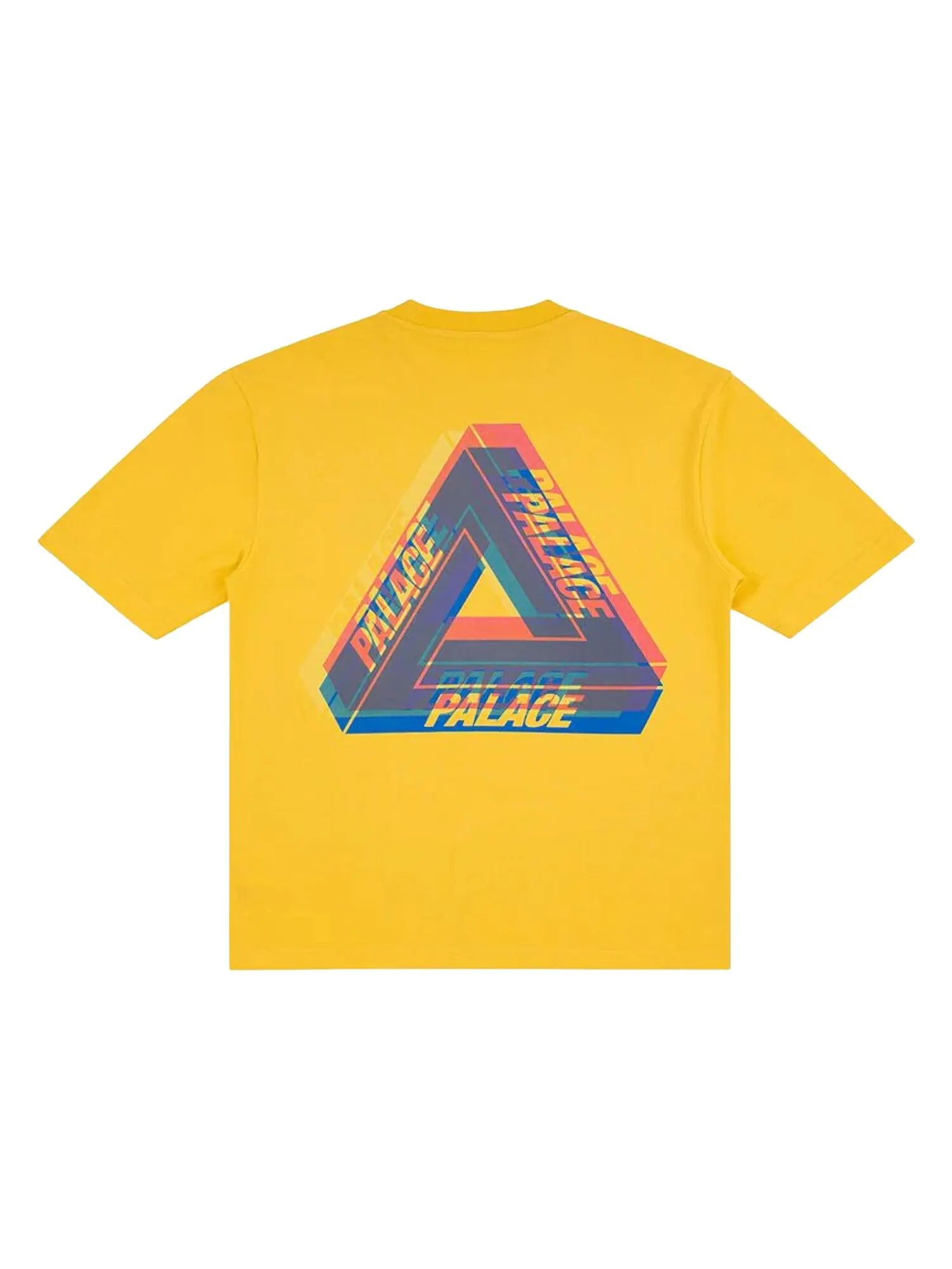 Футболка Palace Tri-Ferg Color Blur — изображение 2 из 2, желтый