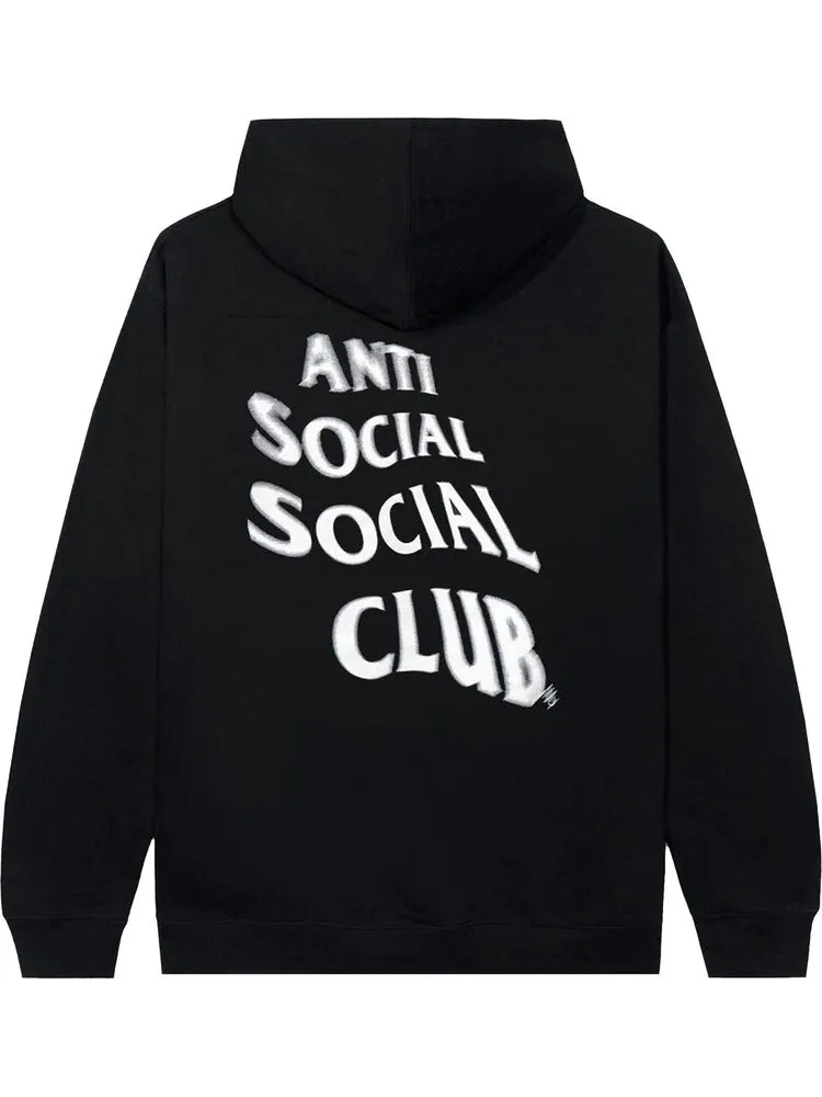 Худи Anti Social Social Club Passing Fad Hoodie 'Black' — изображение 2 из 2, черный
