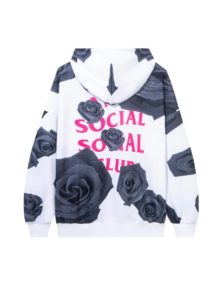 Худи Anti Social Social Club Petal To The Floor Hoodie White — изображение 2 из 2, белый