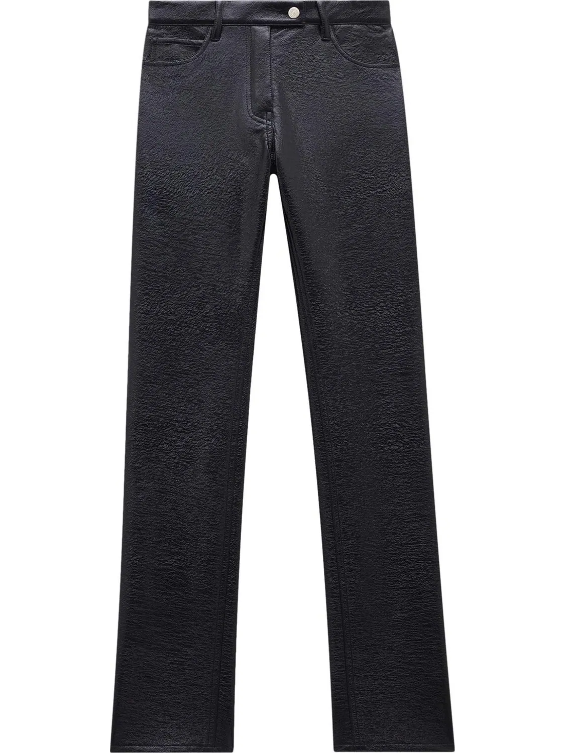 Брюки Courrèges 5-Pocket Vinyl Pants 'Black' — изображение 1 из 1, черный