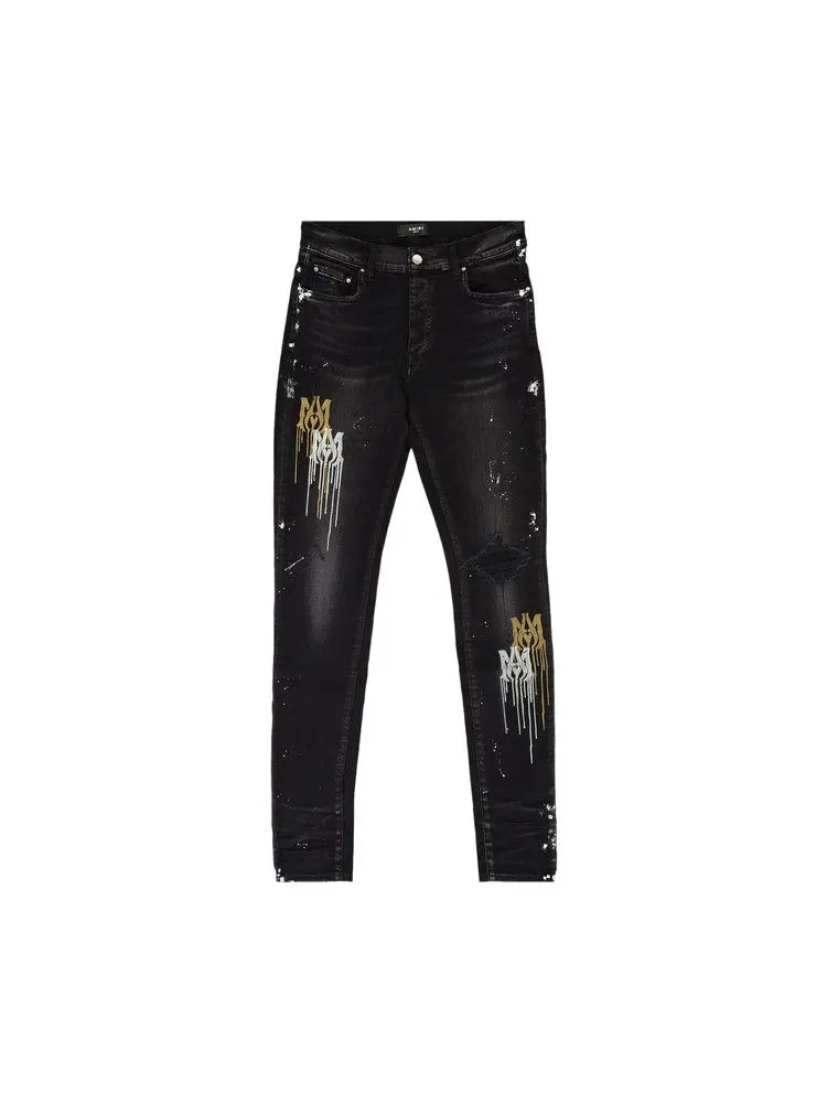 Джинсы Amiri Stencil Jeans