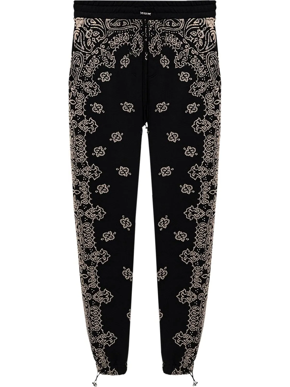 Спортивные брюки Amiri Bandana Bleach Sweatpants 'Black'