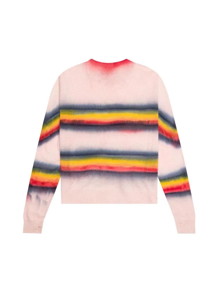 Свитер Amiri Rainbow Tie Dye Crew — изображение 2 из 2, мульти