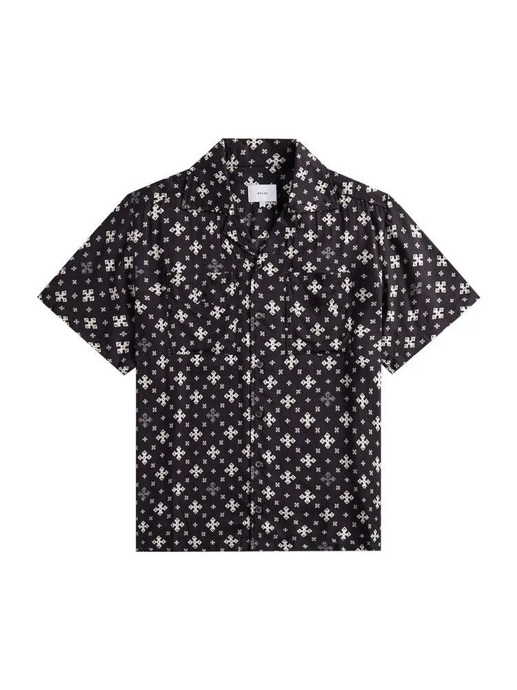 Рубашка Rhude Cross Bandana Rayon Shirt