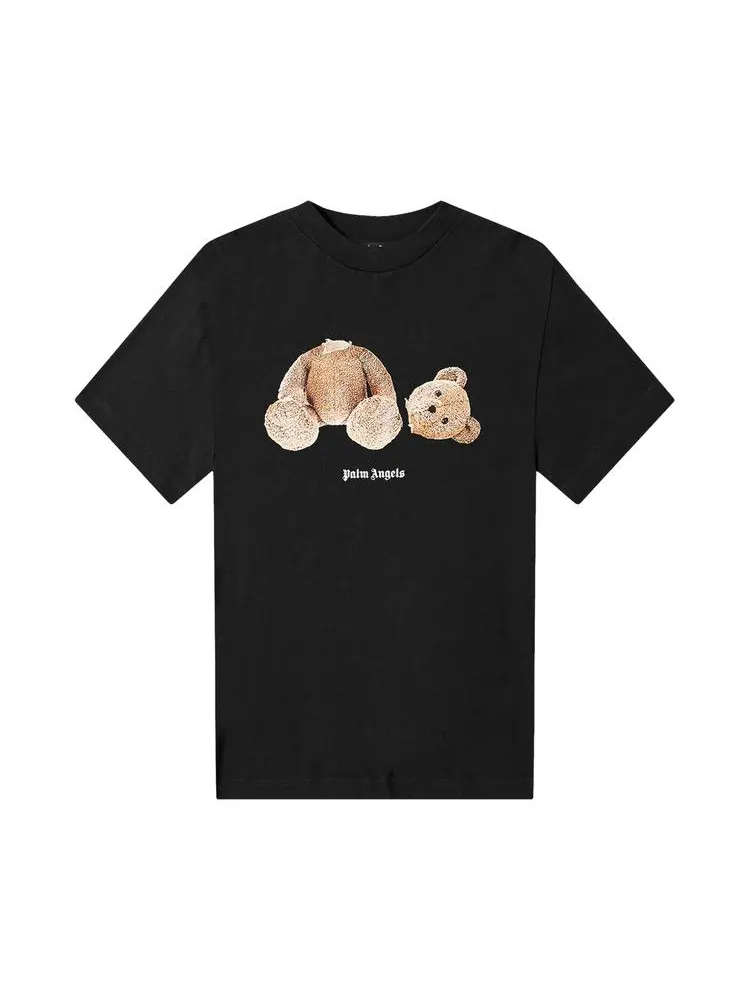 Футболка Palm Angels Kill The Bear Tee — изображение 1 из 2, черный/коричневый