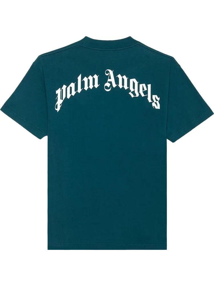 Футболка Palm Angels Bear Tee 'Forest Green/Brown' — изображение 2 из 2, зеленый