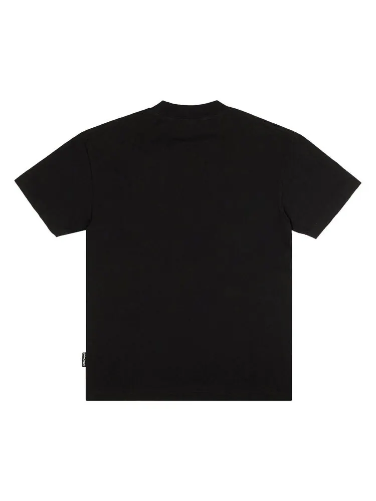 Футболка Palm Angels Gothic Logo Tee Black/Multicolor — изображение 2 из 2, черный/мульти