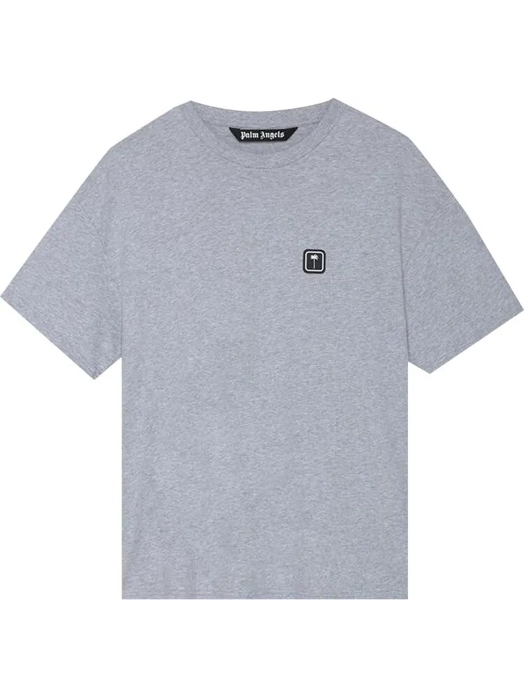 Футболка Palm Angels PxP Classic Tee 'Grey/White' — изображение 1 из 1, серый
