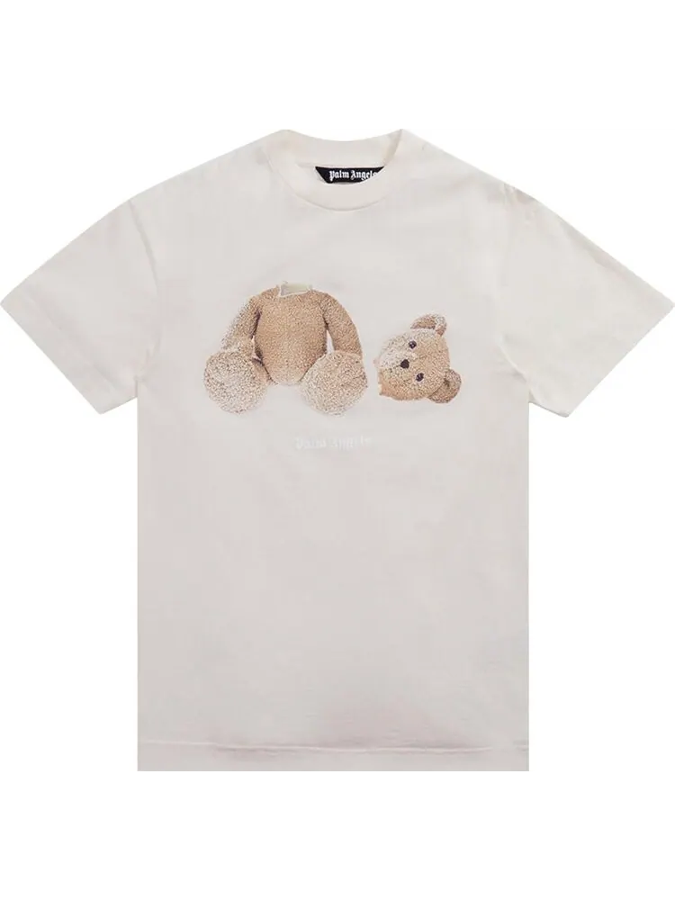 Футболка Palm Angels Bear Classic Tee 'Butter Brown' — изображение 1 из 2, коричневый
