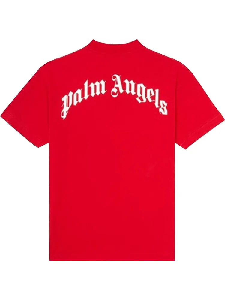 Футболка Palm Angels Bear Tee 'Red/Brown' — изображение 2 из 2, красный