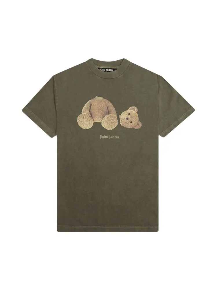 Футболка Palm Angels Bear Classic Tee 'White' — изображение 1 из 2, белый