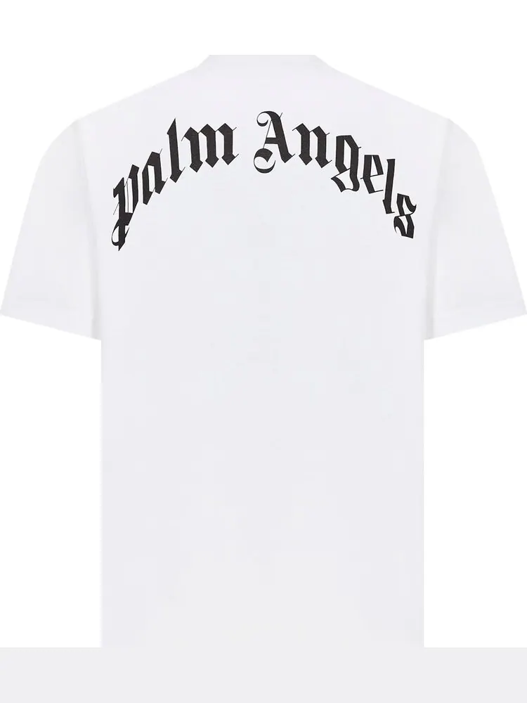 Футболка Palm Angels Bear Classic Tee 'White/Brown' — изображение 2 из 2, коричневый