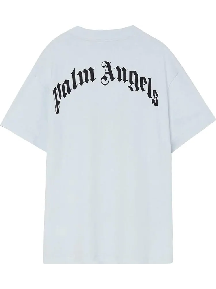 Футболка Palm Angels Bear Classic Tee 'Illusion Blue/Brown' — изображение 2 из 2, синий